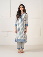 2 Piece Lawn Suit-Printed