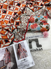 Nishat Printed 3pcs Khaddar Suit