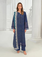 3 Piece Khaddar Suit-Embroidered (Unstitched)